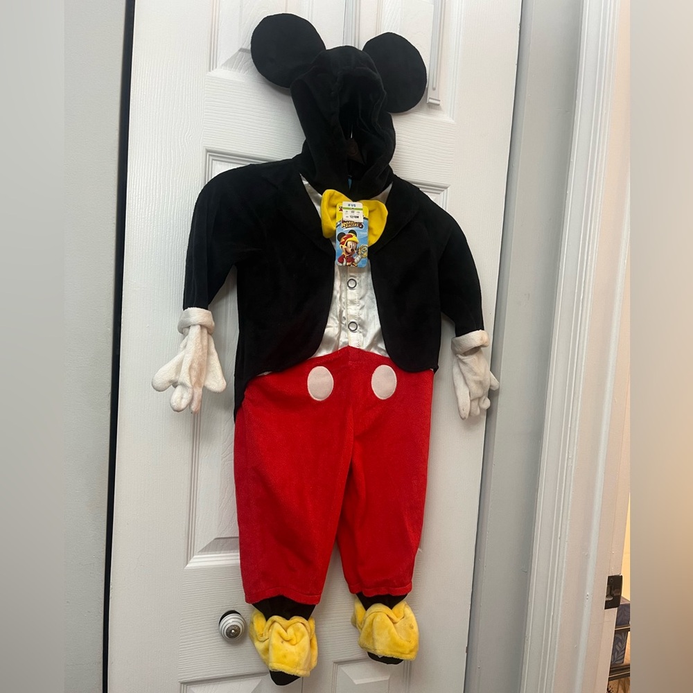Mickey Mouse tuxedo costume - size 12/18 months